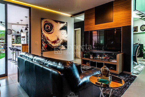 Casa Com 3 Dormitórios À Venda, 341 M² Por R$ 2.500.000,00 - Condomínio Athenas - Paulínia/sp - Ca1095