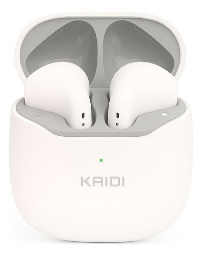 Fone Bluetooth Original Kaidi 5.1 Cor Branco Resistente S/fi Branco