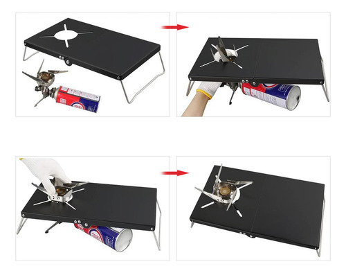 Mesa Térmica Tovelent For Quemador, 1 Unidad, Plegable Mult
