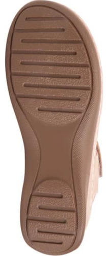 Sandalia Confort Flores Mujer Shosh Rosa