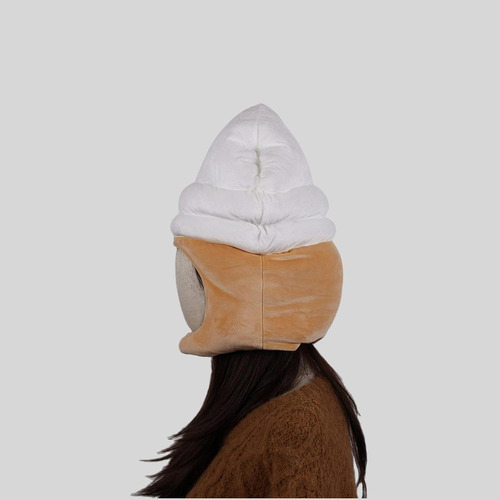 . Sombrero De Peluche Con Forma De Helado For Disfrazarse,