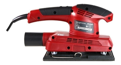Imagen 4 de 4 de Lijadora profesional orbital Einhell TC-OS 1520 con sistema velcro roja y negra 60Hz 150W 110V