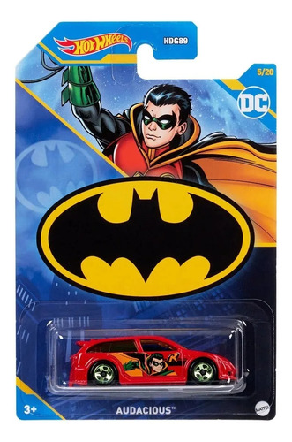 Audacious  Robin  - Hot Wheels Batman Series Dc 5/20