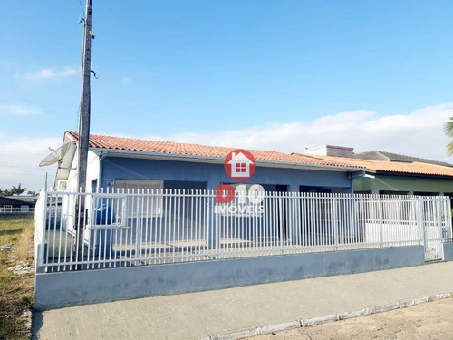 Casa Com 3 Dormitórios À Venda, 140 M² Por R$ 390.000,00 - Centro - Balneário Arroio Do Silva/sc - Ca1772