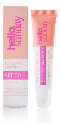 Hello Sunday Bálsamo De Labios The One For Your Lips Clear L