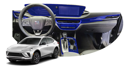 Gadget Collection Mx Protector Interior Kit Ppf Para Buick Envista 2023-2025 Color Transparente