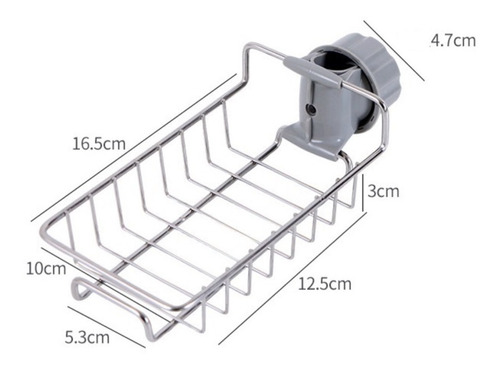 Organizador Metalico Para Fregadero, Soporte Para Esponja