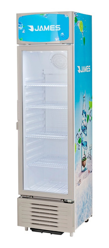 Expositor Vitrina Vertical Refrigerada James Vc-315 287 Lts