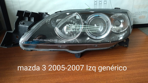Faro Izquierdo Mazda 3 2005-2007 Genérico