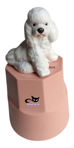 Molde Silicone - Cachorro Poodle Inteiro Sabonete  (bls2027)