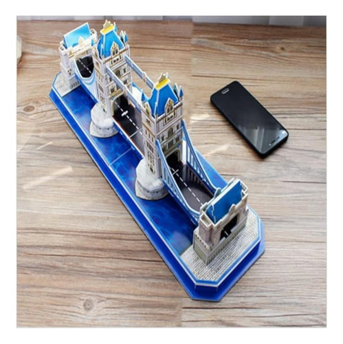 Rompecabezas 3d Rompecabezas London Twin Bridge Para Niños