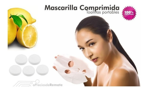 Imagen 6 de 6 de ¡ Toallita Facial Comprimida Velo Masca - mL a $846