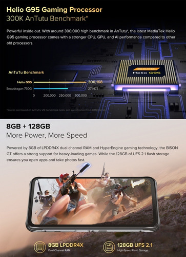 Umidigi Bison Gt - Carabineros Militar Detective Armada