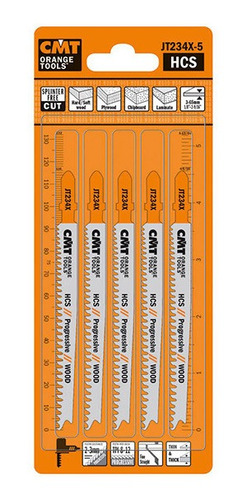 Hojas Para Sierras Caladoras Cmt Código Jt234x-5