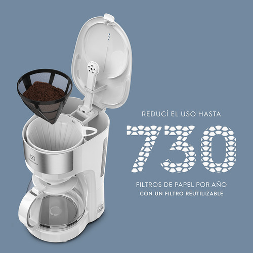 Cafetera Eléctrica Electrolux Efficent Ecm21