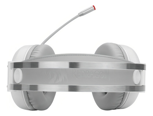 Fone Headset Gamer Redragon Minos H210w Branco Usb Led Branco