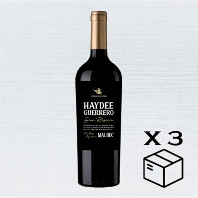 Hayde Guerrero Gran Reserva Malbec Caja X 3