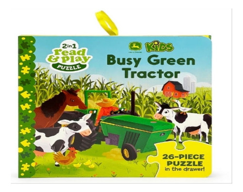 John Deere Kids Busy Green Tractor - Jack Redwing. Eb06