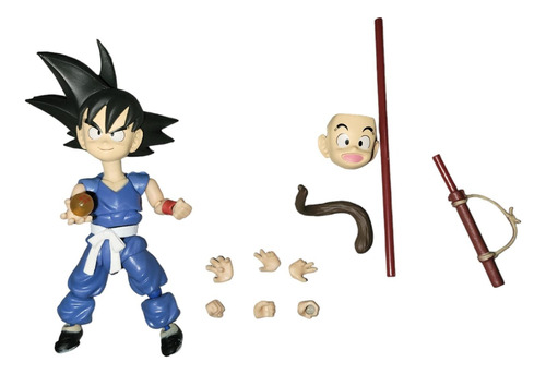 Figura De Accion Dragon Ball Z Goku Pequeño Gt 13cm
