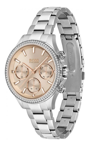 Reloj Hugo Boss Hera 1502565 De Acero Inoxidable Para Mujer