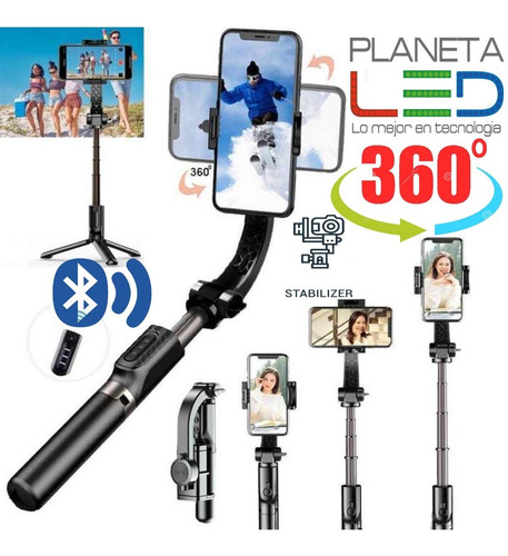 Imagen 2 de 5 de Gimbal Estabilizador De Imagen De Mano 360 ° Auto Balance