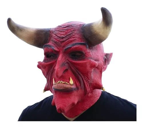 Máscara Diablo Látex