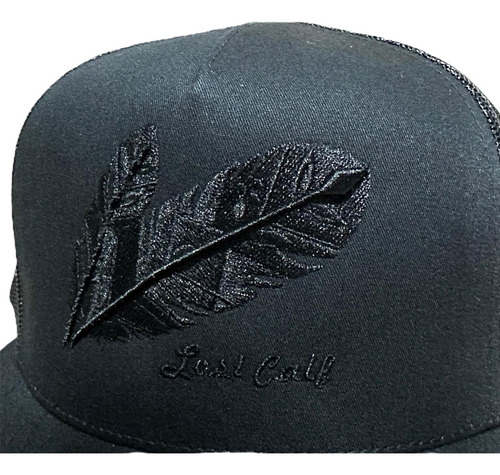 Gorras Yupoong Diseño Vaquero Bordado Frontal Y Lateral 3d Lost Calf/black25 Ajustable Bordado 3d