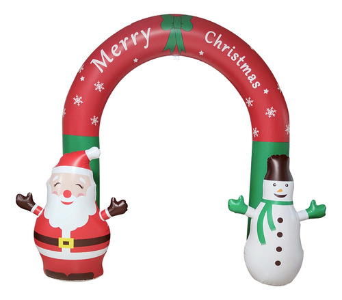 Arco Inflable De Navidad, Decoración Navideña Para