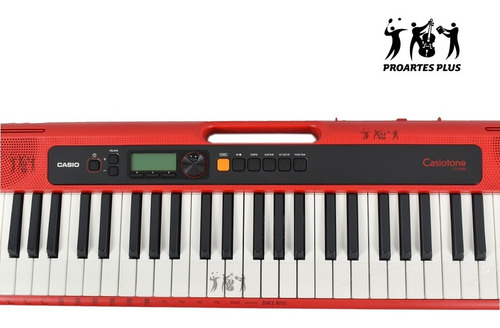 Imagen 8 de 9 de Teclado Casio Ct-s200 Rd + Adaptador Ad-e95100lu 5 Octavas