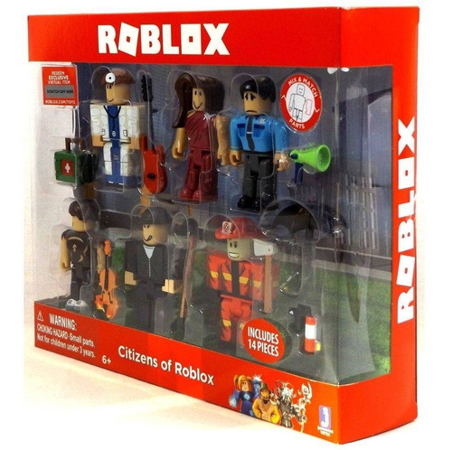 conjunto de bonecos articulados campeoes de roblox brinquedos