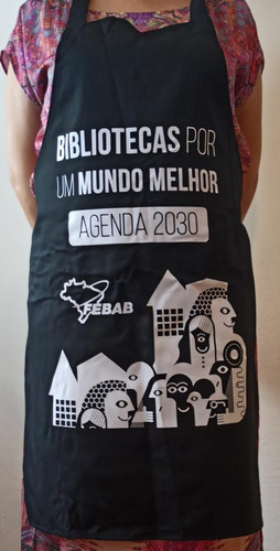 Avental  Bibliotecas Por Um Mundo Melhor - Agenda 2030 