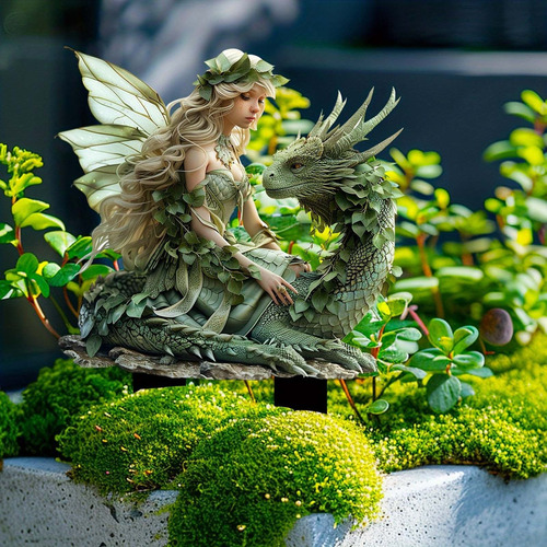 Estaca De Jardim De Princesa E Acrílico, Decoração De Pátio