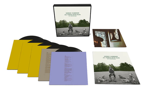Box 5lp George Harrison - All Things Must Pass (50 Anos) Edição Limitada