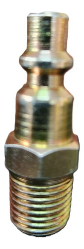 Conector Macho (1/4 A Rosca 1/4 Npt), 2pz.
