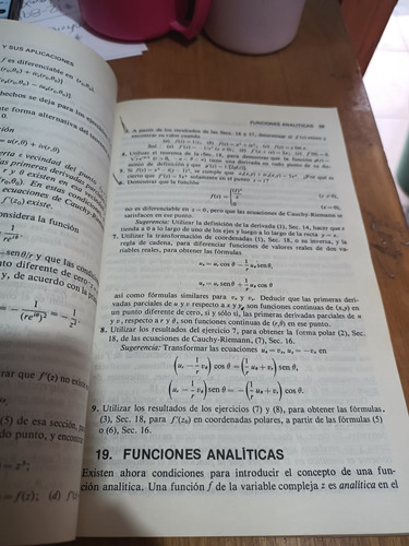 Variables Complejas Y Sus Aplicaciones - Churchill / B. (Usado)