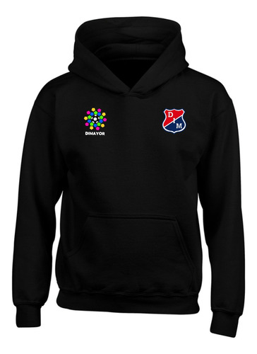 Buzo Capota Dim Indep Medellin Col Hoodie Black Series