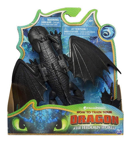 Como Entrenar A Tu Dragon, Chimuelo, Toothless 20 Cm