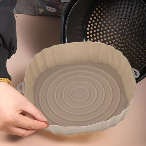 Generic Cesta De Silicona Para Horno Airfryer, 4 Unidades