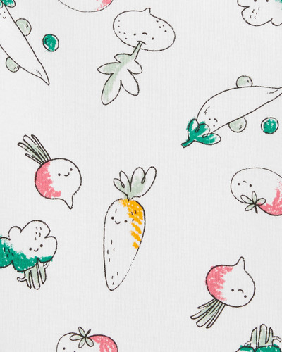 Imagen 2 de 3 de Body Manga Corta Vegetales Algodon Carters 1n080010