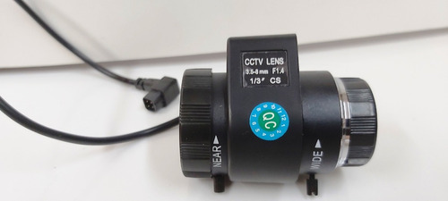 Lente Para Cctv Varifocal  3,5mm A 8 Mm Ccd 1/3 F 1.4 Dsp Av