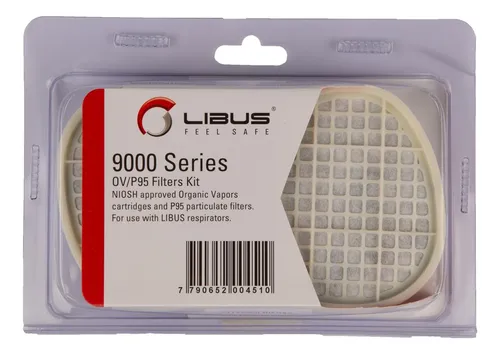 Kit Protección Libus Pintor Filtro + Semimascara Silicona M