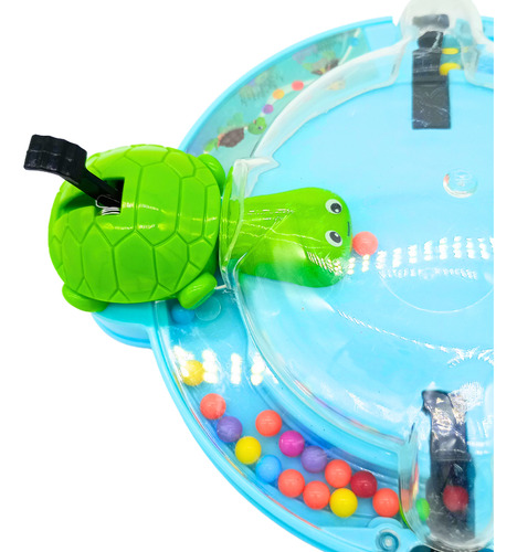 Juego De Mesa Tortugas Glotonas Mini Atrapa Pelotas
