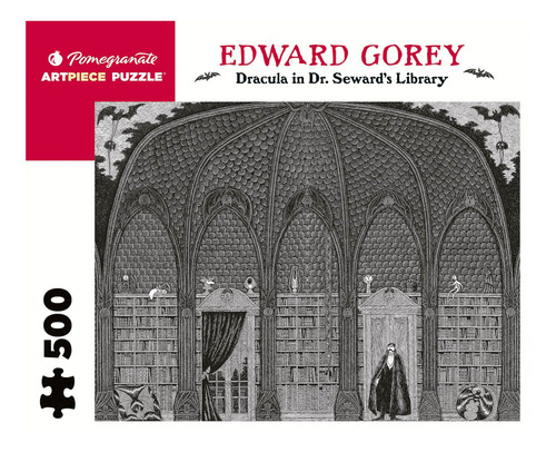 Rompecabeza Edward Gorey Dracula In Seward 500 Piezas