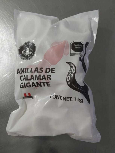 Imagen 3 de 4 de Aros De Calamar, Bolsa De 1 Kilo, Producto Congelado