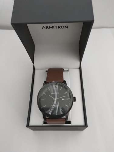 Reloj Café Armitron Caballero Unitalla Mod. 205440dgdgbn