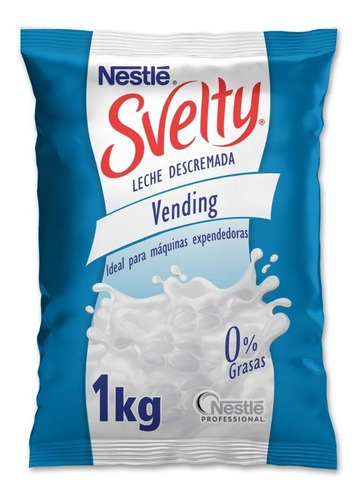 Svelty leche descremada x 1 kg nestlé leche en polvo