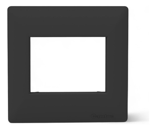 Tapa Cambre Para Toma Migñon 2 Modulos Siglo Xxii 4742 Gris