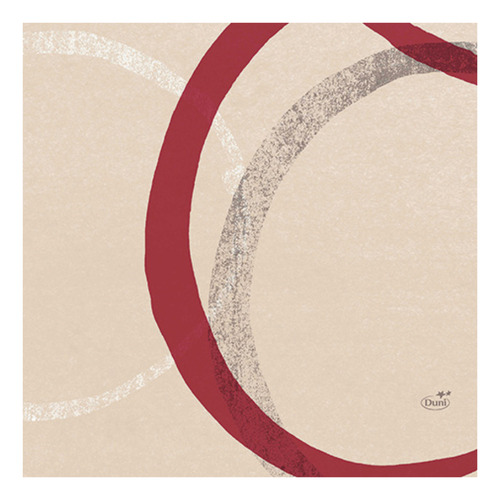 Duni Servilleta Orbit Bordeaux 40x40 Cm 50 Piezas Color Rosa