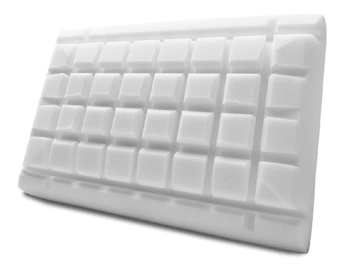 Travesseiro Premium Ortopédico Espuma Tridimensional + Capa