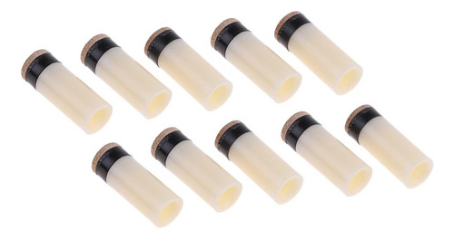 10pcs Puntera De Taco De Billar De Plástico Y 13 Mm Mm